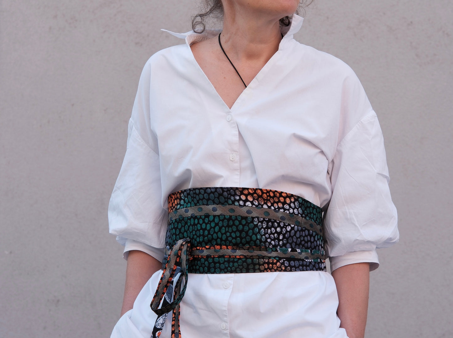 layered obi belt no. 02