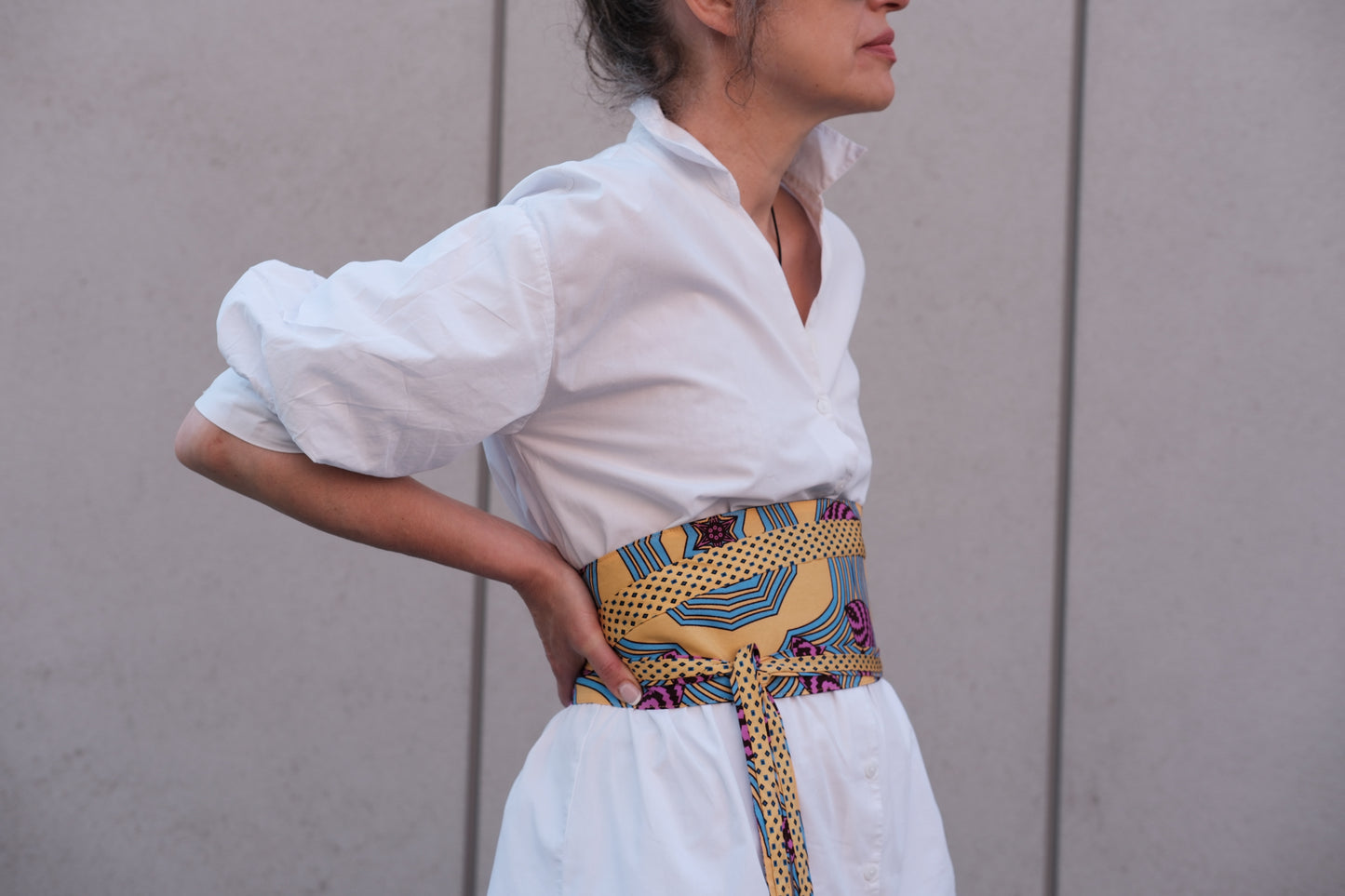 layered obi belt no. 01