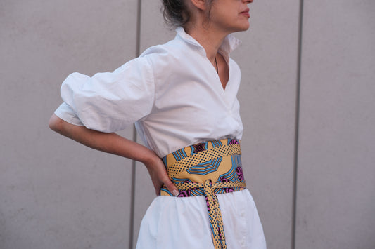 layered obi belt no. 01