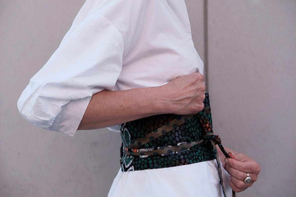 layered obi belt no. 02